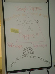 Schéma descriptif du syndrome de Capgras