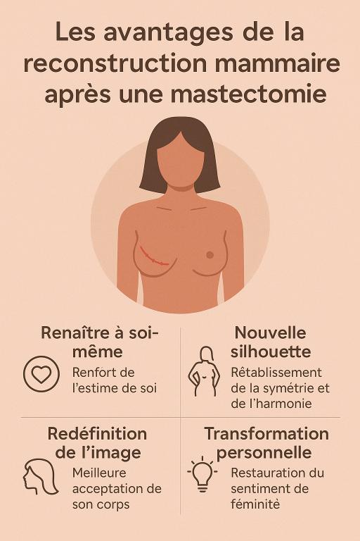 avantage reconstruction mammaire mastectomie