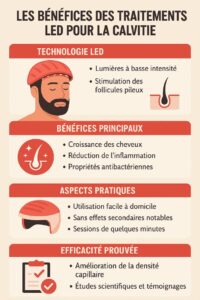 traitement led calvitie
