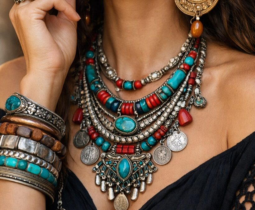 L’Art de Porter des Bijoux Ethniques