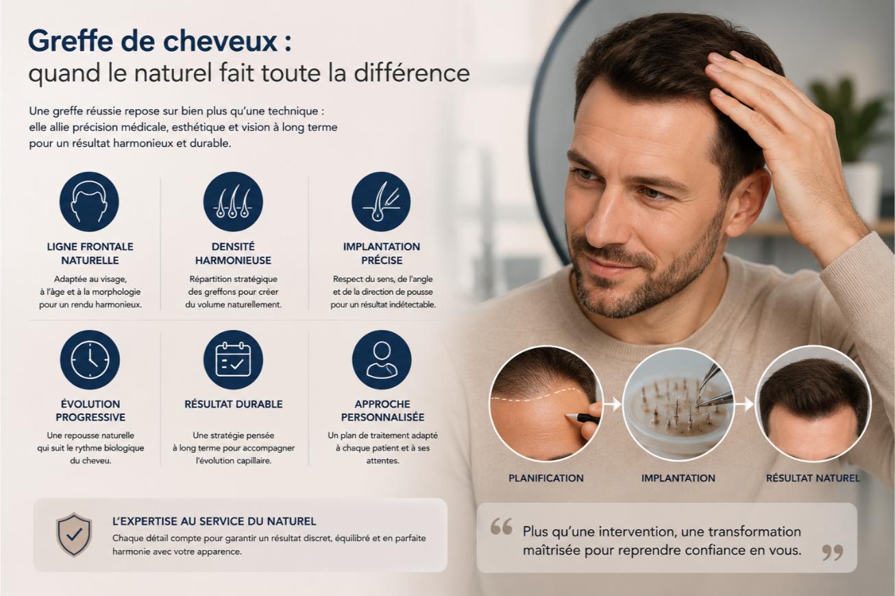 greffe cheveux naturels
