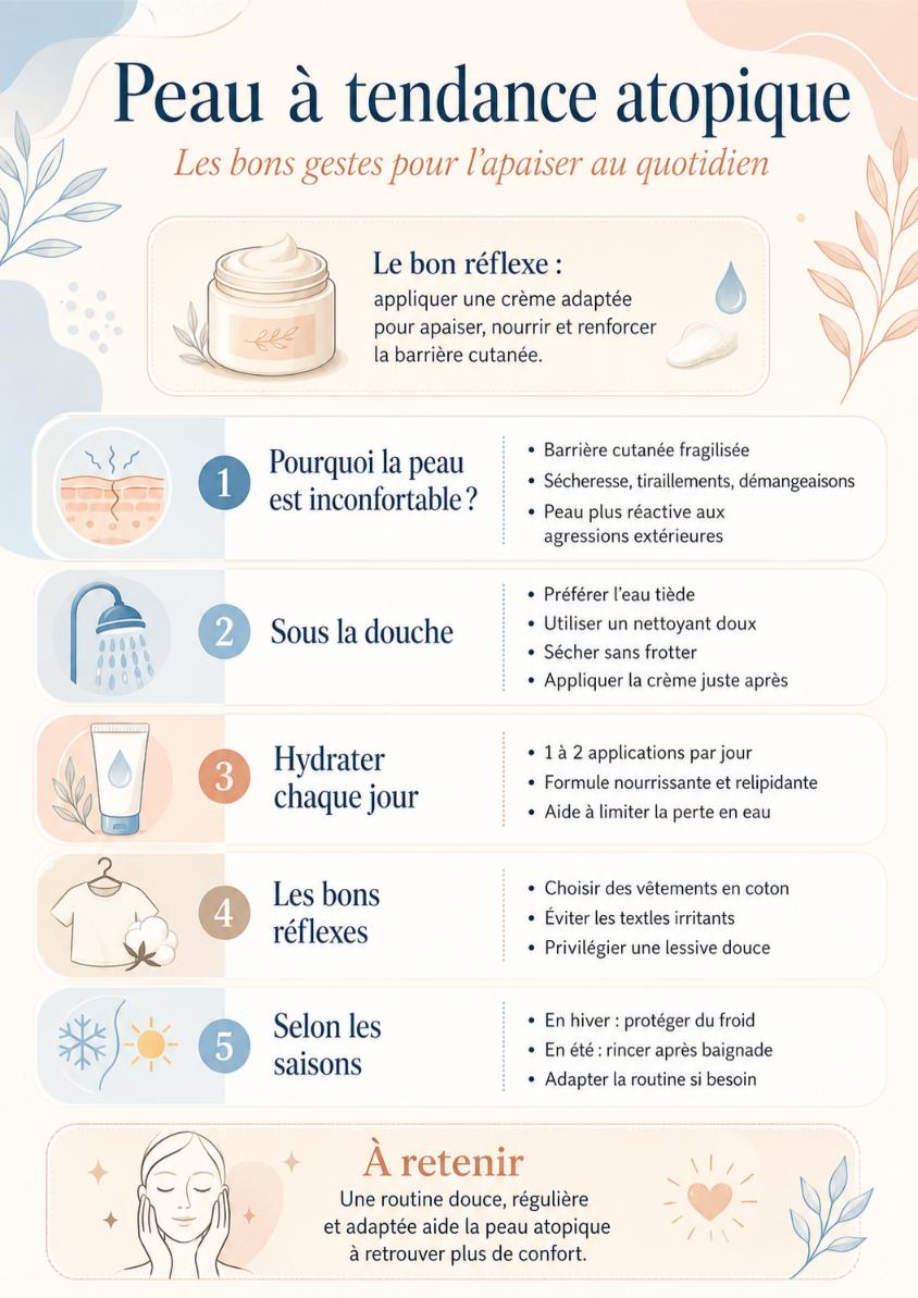 traiter peau atopique